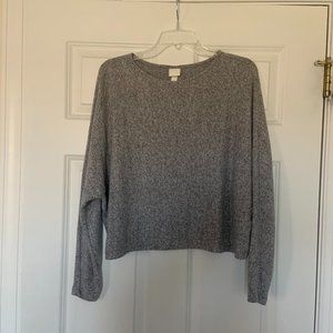 H&M Gray Pullover Sweater